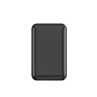 HKM-967571 Compact Back Clip Power Bank - 85x55x12mm, Lithium Polymer Battery, Plastic Shell