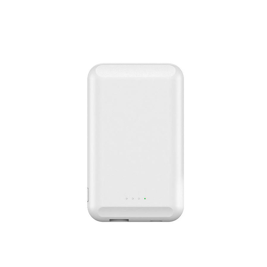 HKM-967571 Compact Back Clip Power Bank - 85x55x12mm, Lithium Polymer Battery, Plastic Shell