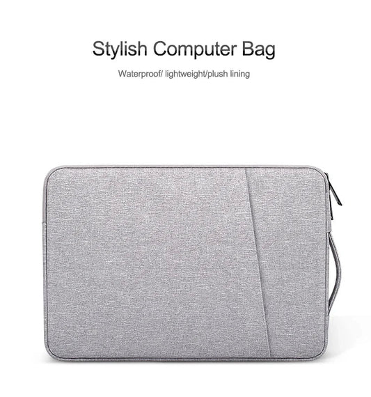 HKM-967571 Waterproof Laptop Bag for 13-16 Inch Computers, Sleek Design Notebook Briefcase Sleeve for Macbook and Other Laptops