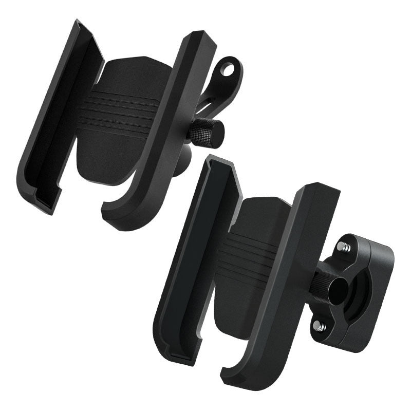 HKM-967891 Adjustable Shockproof Mobile Phone Holder for Handlebar and Mirror - Compatible with 4-6.5 Inch Screens