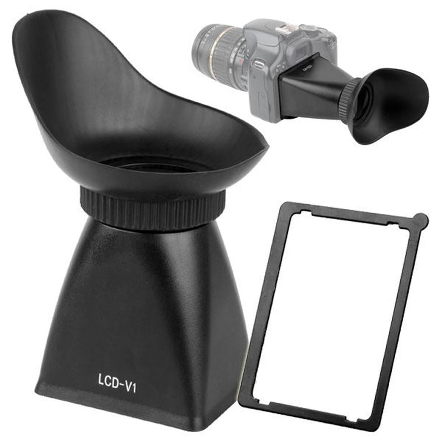 HKM-968019 Camera Framing Amplifier with 2.8x Magnification for Enhanced LCD Viewing on Various Digital Camera Models