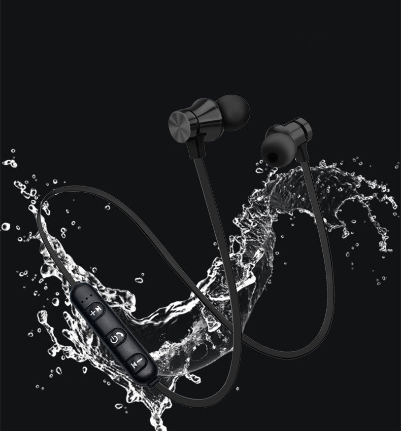 HKM-968211 Bluetooth Sports Neckband Headset with Stereo Sound, Voice Control, and Dual Connection Support
