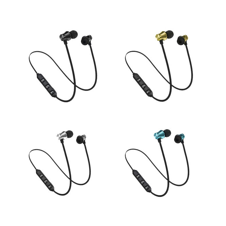 HKM-968211 Bluetooth Sports Neckband Headset with Stereo Sound, Voice Control, and Dual Connection Support