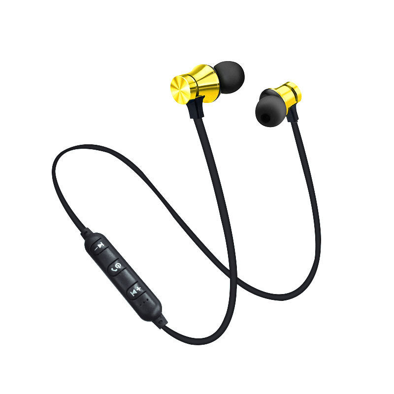 HKM-968211 Bluetooth Sports Neckband Headset with Stereo Sound, Voice Control, and Dual Connection Support
