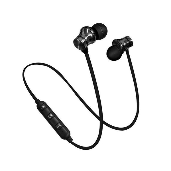 HKM-968211 Bluetooth Sports Neckband Headset with Stereo Sound, Voice Control, and Dual Connection Support