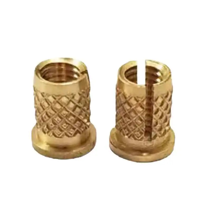 HKM-968211 Brass Press-Fit Threaded Insert Nut for Plastic Applications