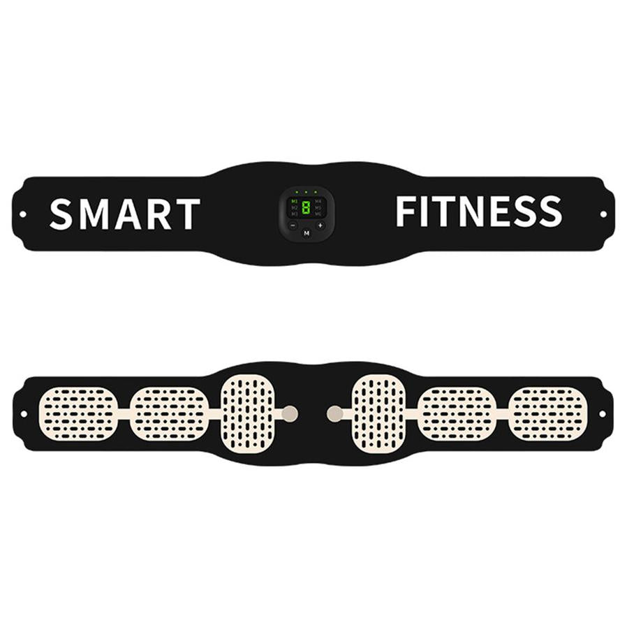 HKM-968211 Home Training Abdominal Muscle Fitness Equipment with Adjustable Belt and Stickers for Effective Workouts