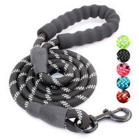 HKM-9682877 Reflective Nylon Round Traction Rope for Dogs, Multi-Size Options Available