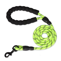 HKM-9682877 Reflective Nylon Round Traction Rope for Dogs, Multi-Size Options Available