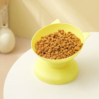 HKM-9683261 Elevated Double Pet Bowl for Cats and Dogs - Ergonomic Design, Various Colors