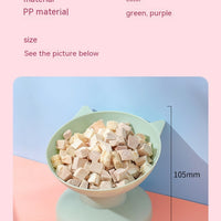 HKM-9683261 Elevated Double Pet Bowl for Cats and Dogs - Ergonomic Design, Various Colors