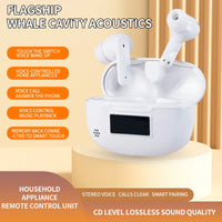 HKM-968339 AI-Driven TWS Bluetooth Headset with Voice Control and LED Display for Home Use