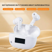 HKM-968339 AI-Driven TWS Bluetooth Headset with Voice Control and LED Display for Home Use