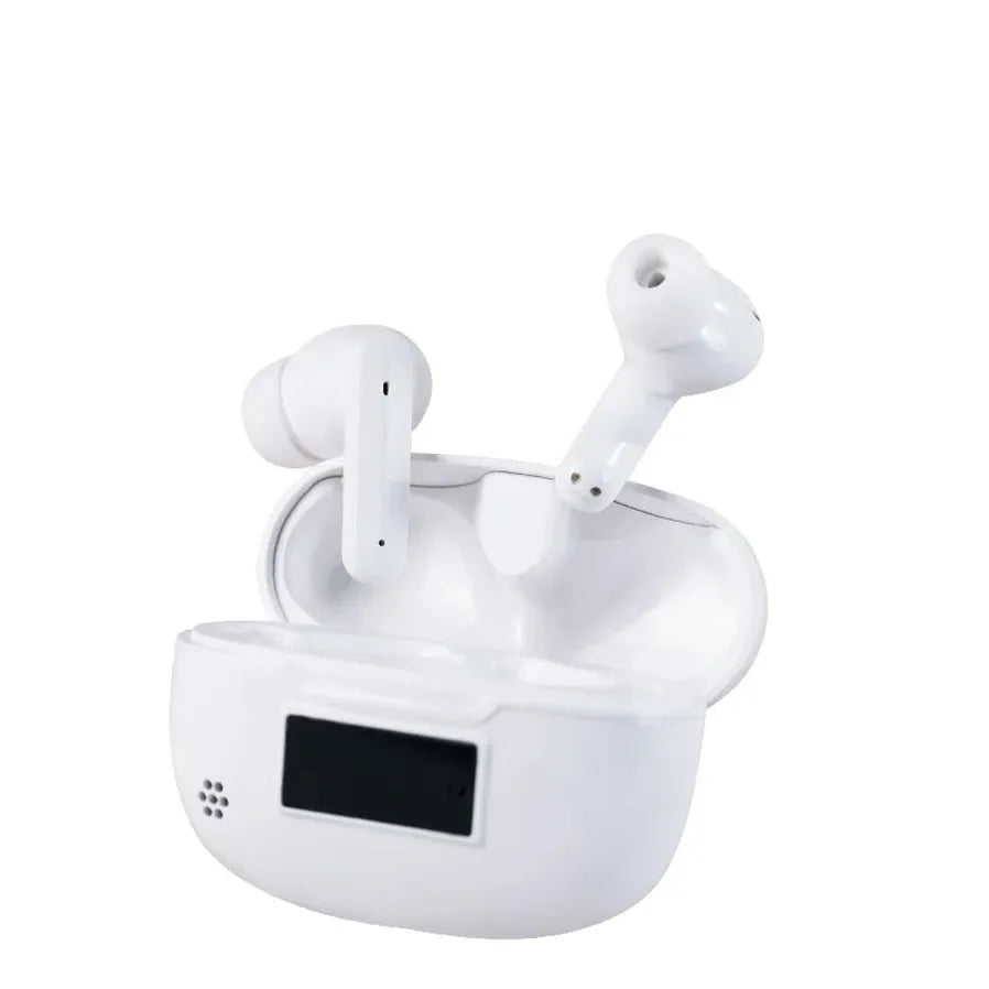 HKM-968339 AI-Driven TWS Bluetooth Headset with Voice Control and LED Display for Home Use