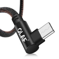 HKM-968403 Fast Charging USB Cable with Pure Copper Wire Core and Durable Denim Design