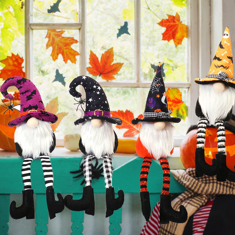 HKM-968467 Decorative Cartoon Long Legs Doll Ornament with Unique Hat Designs