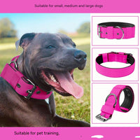 HKM-9685053 Multicolor Nylon Dog Collar Bandana for All Seasons - Sizes S to XL
