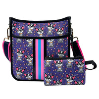HKM-9685309 Neoprene Pet Walking Messenger Bag - Soft, Stylish, 15L Capacity, Multiple Colors Available