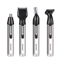 HKM-968595 Men's Electric Nose Hair Trimmer with USB Charging, Multi-Functional Grooming Kit for Eyebrow, Sideburns, and Nose Hair
