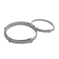 HKM-968723 Flea-Repellent Silicone Collar for Dogs and Cats, Adjustable Size with Tin Box