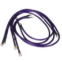 HKM-968723 Reinforced Negative Ground Wire Kit for Improved Engine Performance and Lighting Efficiency