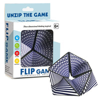 HKM-968915 3D Kaleidocycle Magic Cube Puzzle - Educational Stress Reliever Toy for Kids 3+