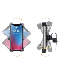 HKM-969043 Waterproof Mobile Phone Holder for Car Navigation - Universal Fit, Black and Yellow