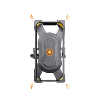 HKM-969043 Waterproof Mobile Phone Holder for Car Navigation - Universal Fit, Black and Yellow