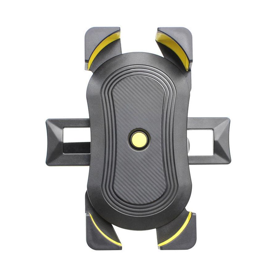 HKM-969043 Waterproof Mobile Phone Holder for Car Navigation - Universal Fit, Black and Yellow