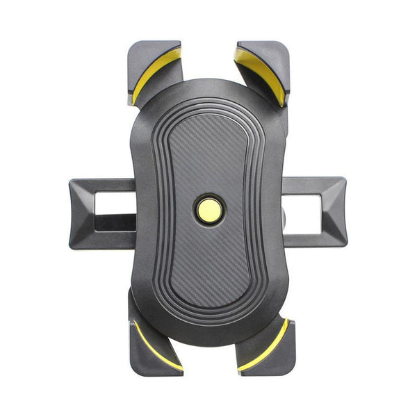 HKM-969043 Waterproof Mobile Phone Holder for Car Navigation - Universal Fit, Black and Yellow