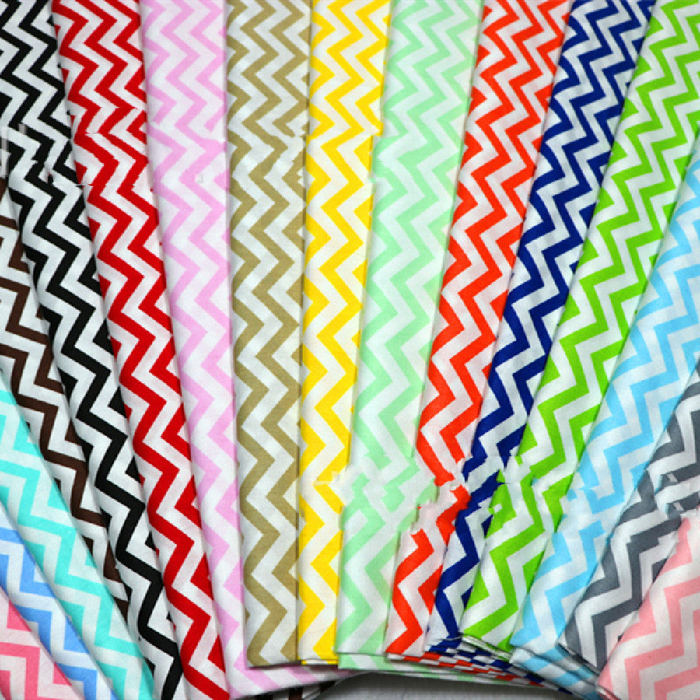 HKM-969171 Wavy Printed Cotton Fabric for Bedding and Curtains - 100% Cotton, Multiple Colors Available