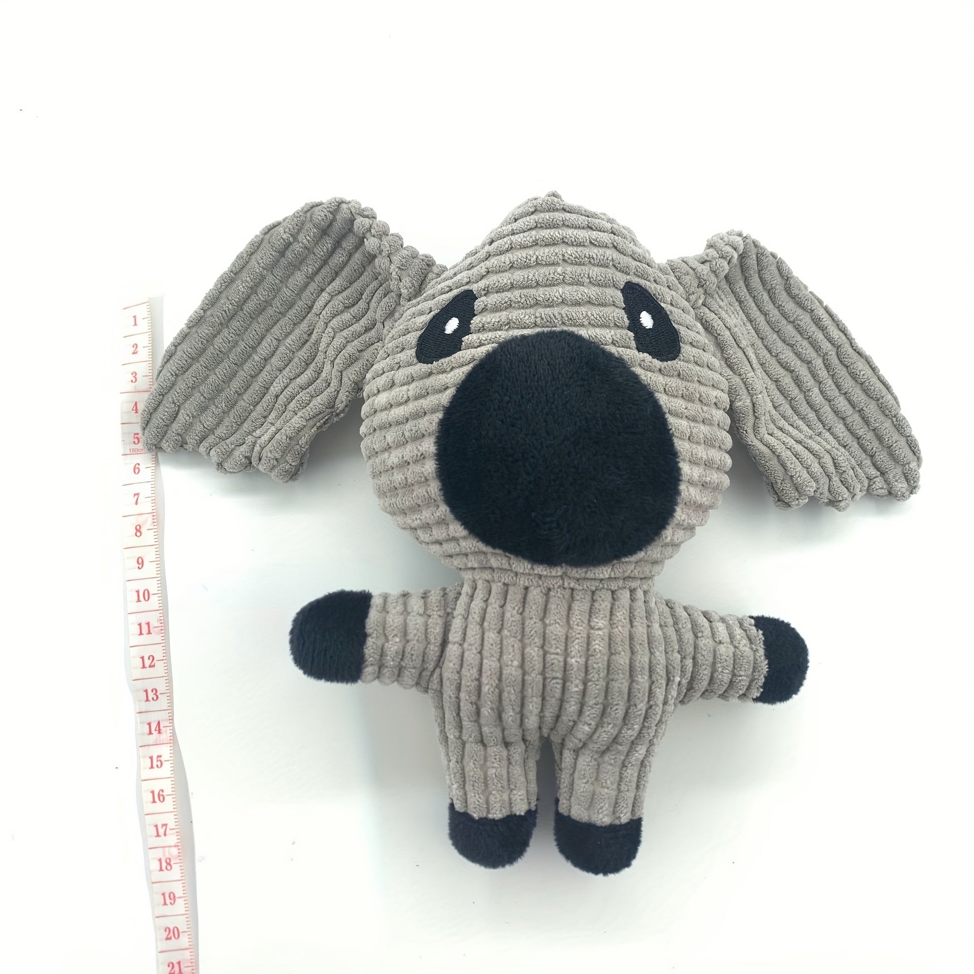 HKM-9692093 Cute Animal Shape Plush Toy for Dogs and Cats, Squeaky and Bite Resistant Chew Toy, Easy to Clean Pet Accessory
