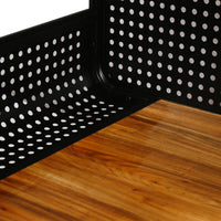 HKM-9692477 Spacious Cat House with Tempered Glass Doors and Modern Design for Indoor Use
