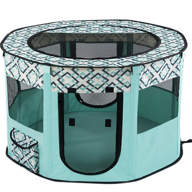HKM-9693629 Cat Delivery Room Folding Tent - Fully Enclosed Design in Multiple Sizes