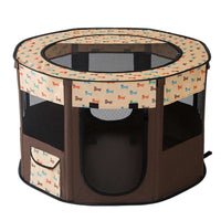HKM-9693629 Cat Delivery Room Folding Tent - Fully Enclosed Design in Multiple Sizes