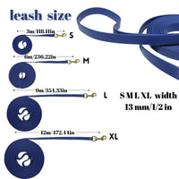 HKM-9694397 Fashion PVC Embossed Training Rope for Tracking and Recall, 10ft Option Available