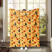 HKM-969491 Geometric Pattern Flannel Blanket in Multiple Sizes for Year-Round Comfort