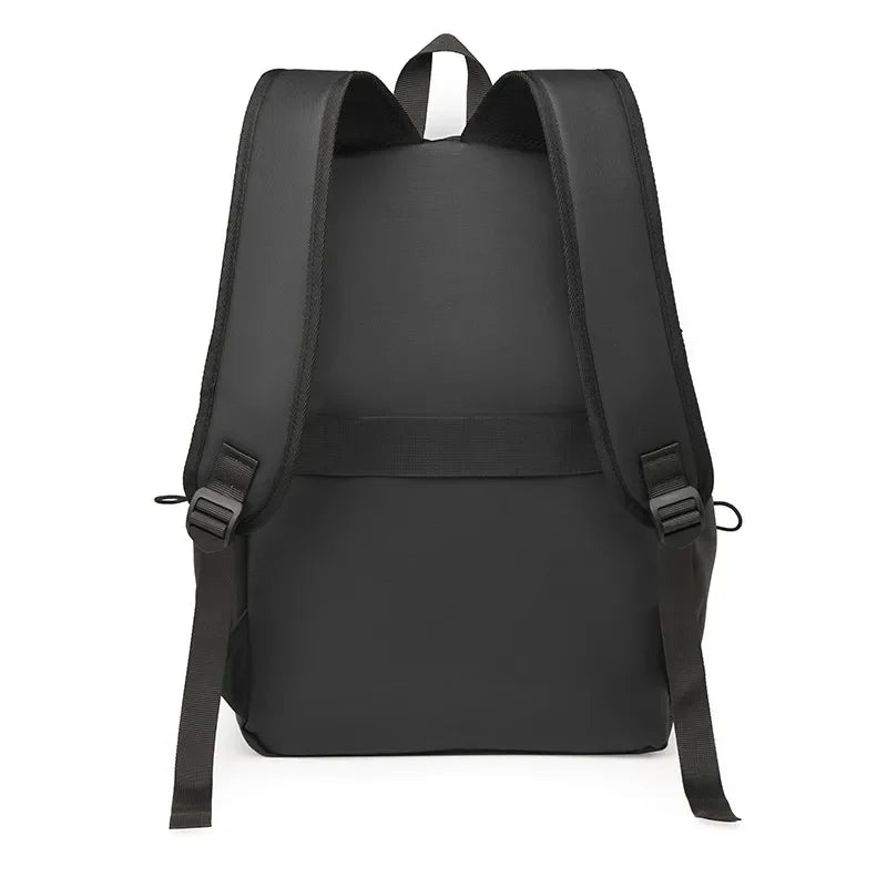 HKM-969555 Men's Casual Waterproof Backpack for 17-Inch Laptop - Large Capacity Oxford Zipper Design