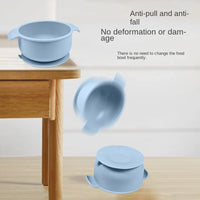HKM-9696061 Durable Silicone Pet Bowl with Suction Cups for Stable Feeding and Hydration for Dogs and Cats
