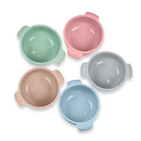 HKM-9696061 Durable Silicone Pet Bowl with Suction Cups for Stable Feeding and Hydration for Dogs and Cats