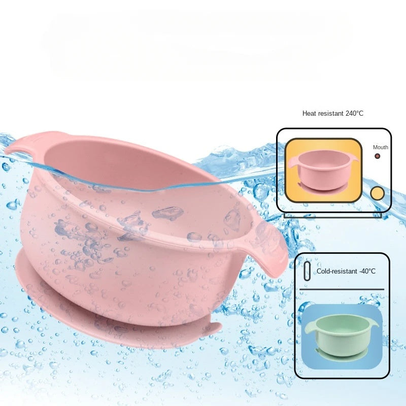 HKM-9696061 Durable Silicone Pet Bowl with Suction Cups for Stable Feeding and Hydration for Dogs and Cats