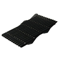 HKM-9696189 Universal Telescopic Pet Window Fence in Black - Durable Polypropylene, Easy Storage