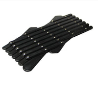 HKM-9696189 Universal Telescopic Pet Window Fence in Black - Durable Polypropylene, Easy Storage