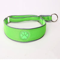 HKM-9696573 Double-Layer Mesh Reflective Dog Chain in Multiple Colors - Soft and Comfortable