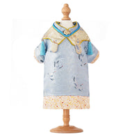 HKM-9696957 Adorable Pet Hanfu Dress with Gift Box in Red and Blue - Available in Sizes S to 3XL