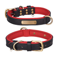 HKM-9697213 Breathable PU Leather Dog Collar and Leash Set in Various Stylish Colors