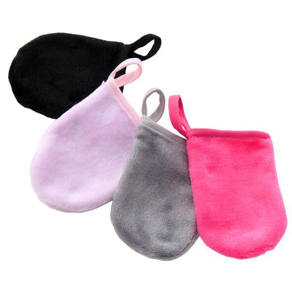 HKM-969747 Gentle Makeup Remover Towel for Sensitive Skin - Soft and Effective Cleansing in Pink, Purple, Black, Grey