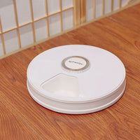 HKM-9698365 Automatic Pet Feeder with 6 Grids and Voice Reminder Function