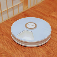 HKM-9698365 Automatic Pet Feeder with 6 Grids and Voice Reminder Function