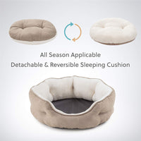 HKM-9698621 Soft Round Pet Bed Mats for Dogs and Cats - Cozy Nesting Blankets in Multiple Sizes